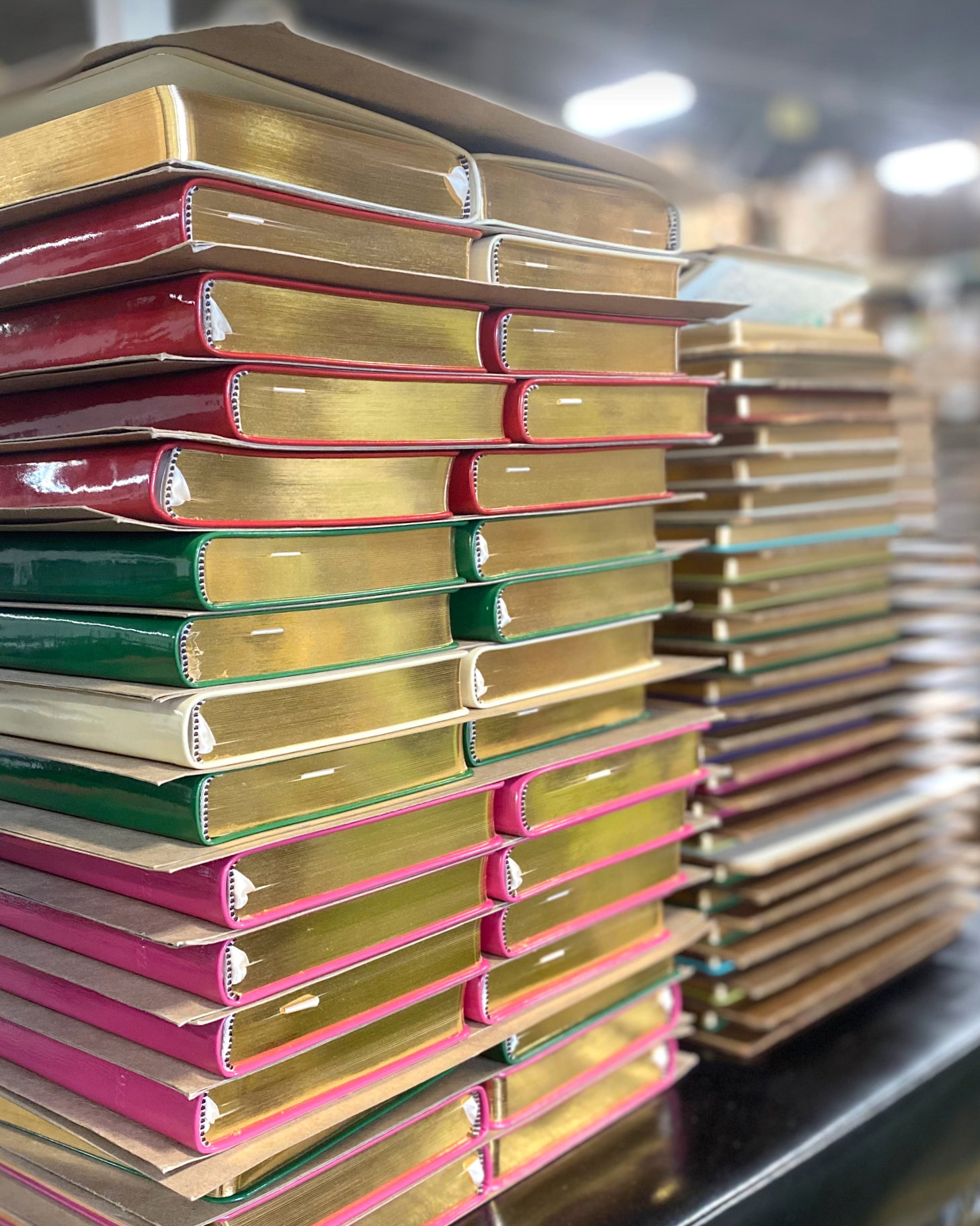 Stacks of 2027 datebooks.