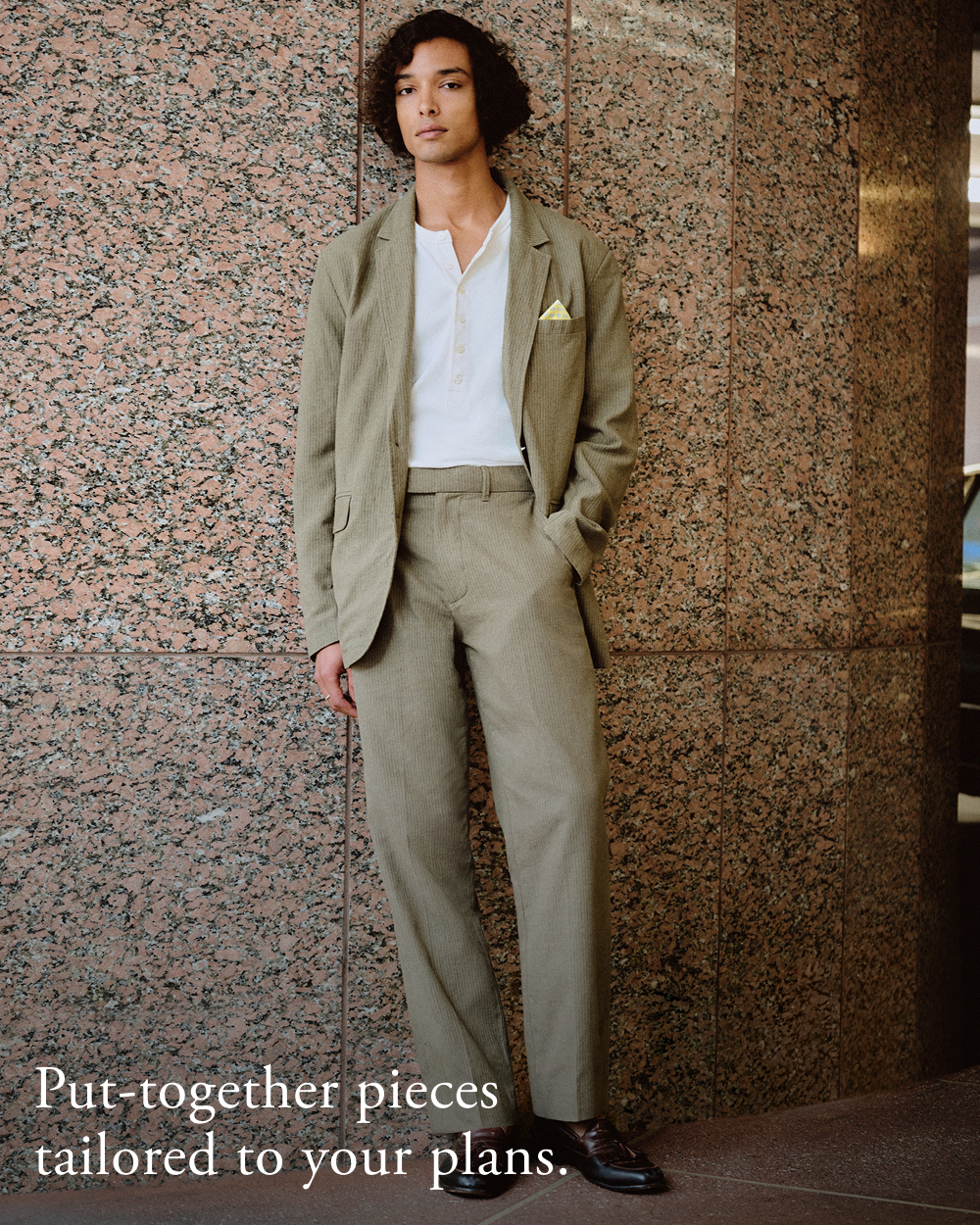 Put-together pieces tailored to your plans.