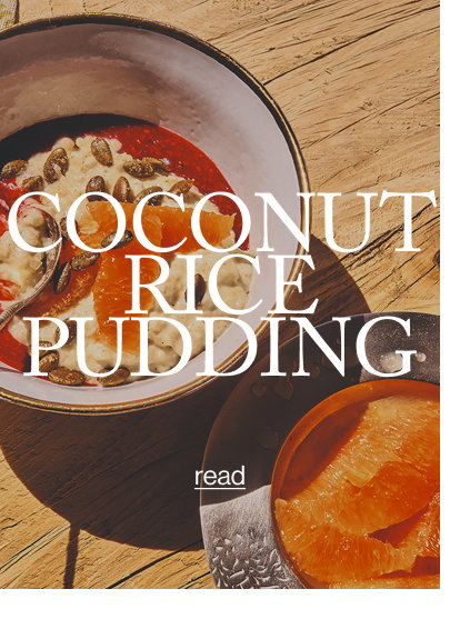 Coconut Rice Pudding