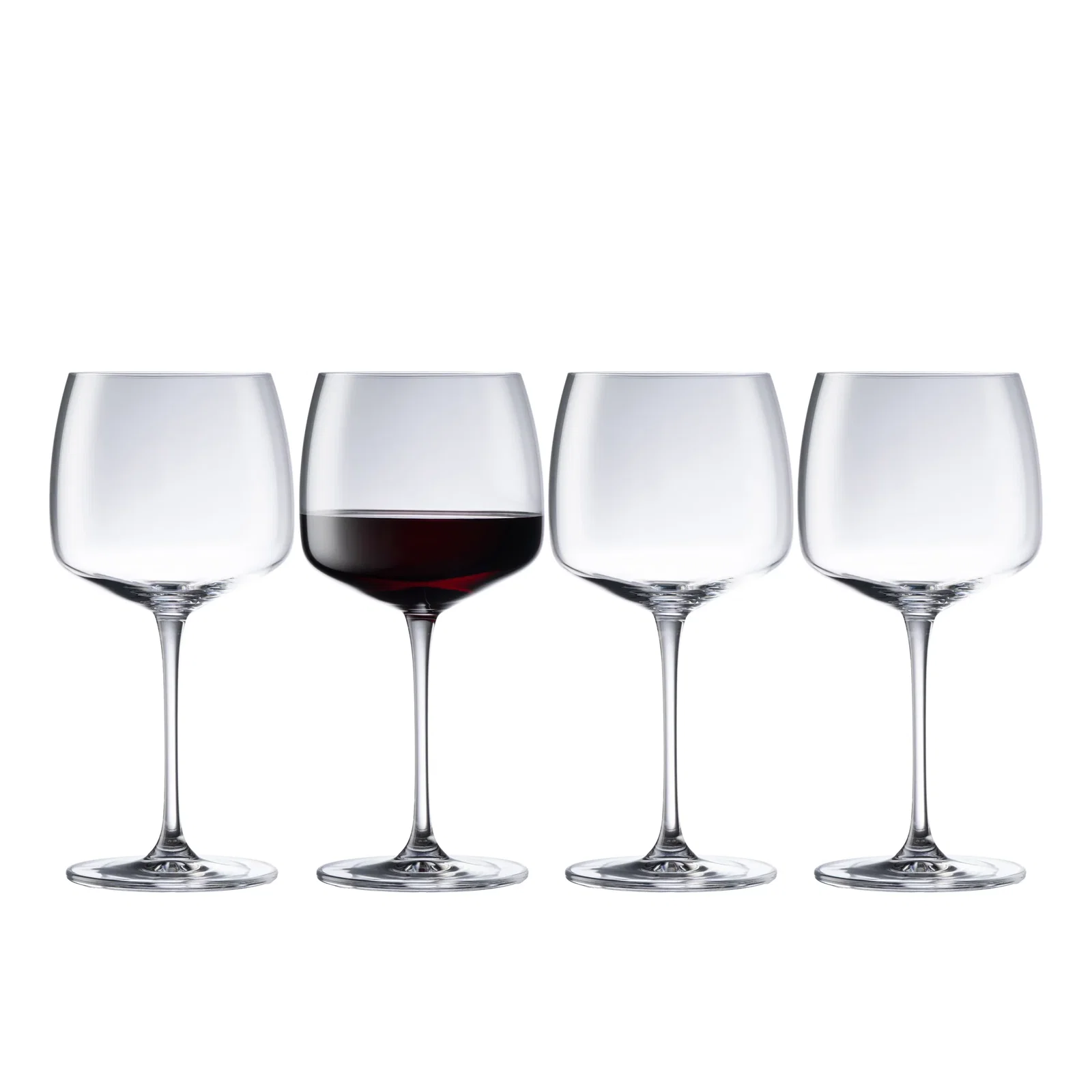 Image of Galway Crystal Tivoli Red Wine Set of 4