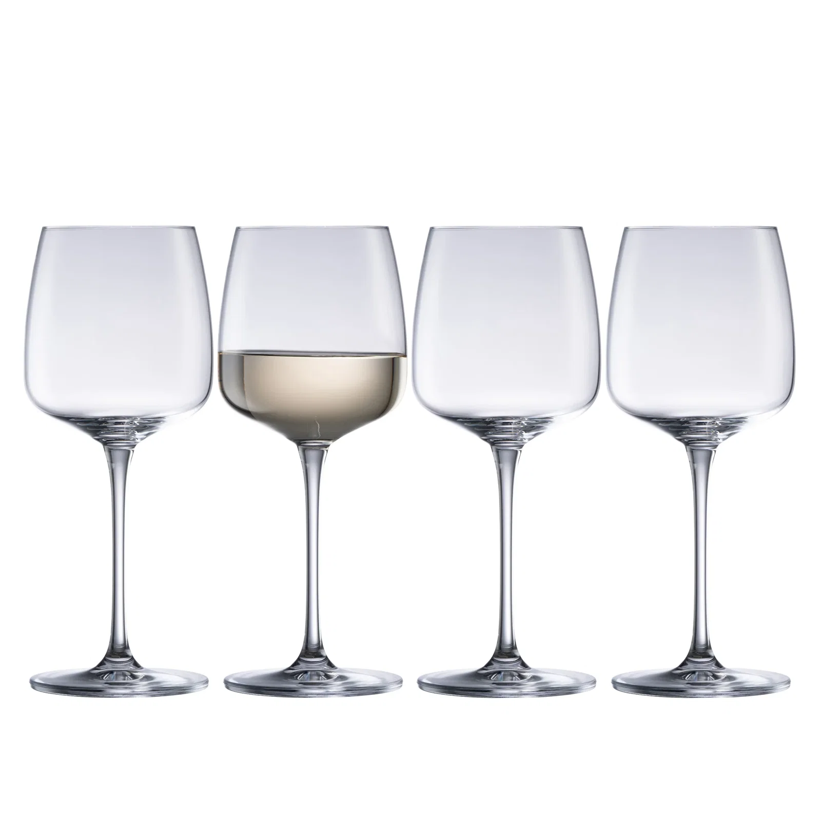 Image of Galway Crystal Tivoli White Wine Set of 4