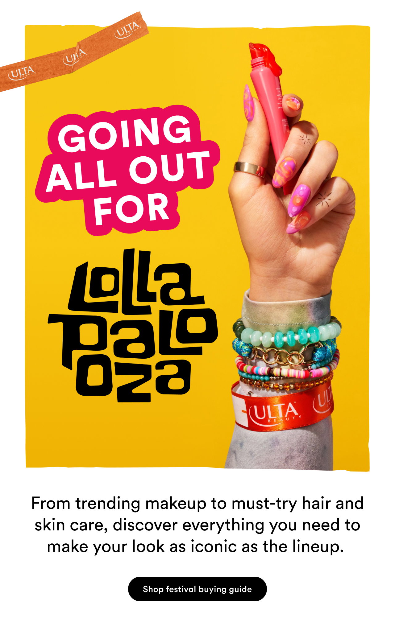 Going all out for Lolla Palooza | Shop festival buying guide