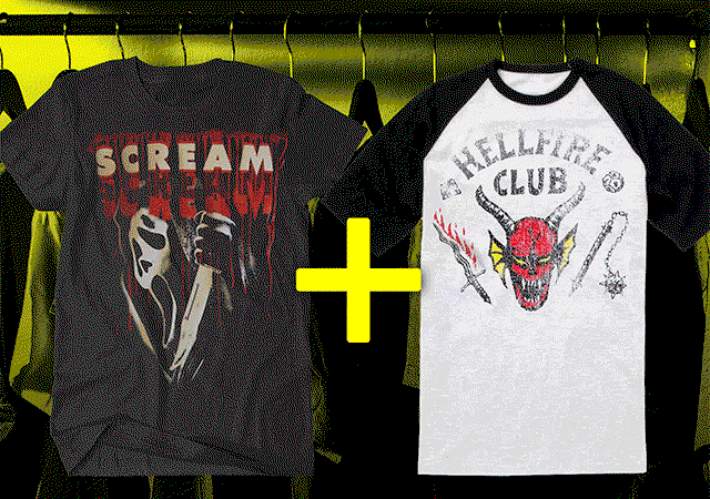 Last day! 2 tees for 25 dollars! Combinable with Hot Cash. Exclusions apply. Shop now.