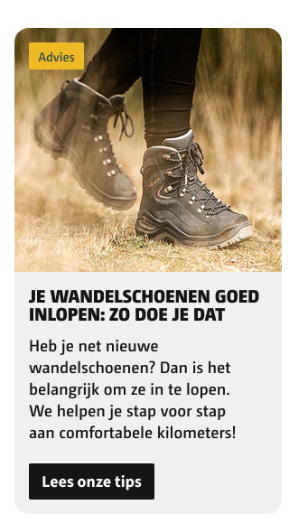 Je wandelschoenen goed inlopen? Zo doe je dat. Lees onze tips 