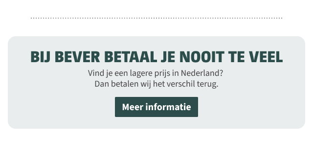 Bij Bever betaal je nooit te veel