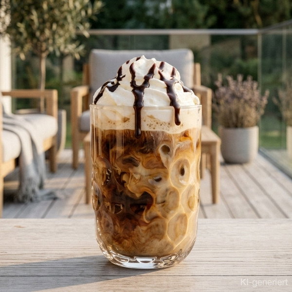 Latte Macchiato Glas GOCCE