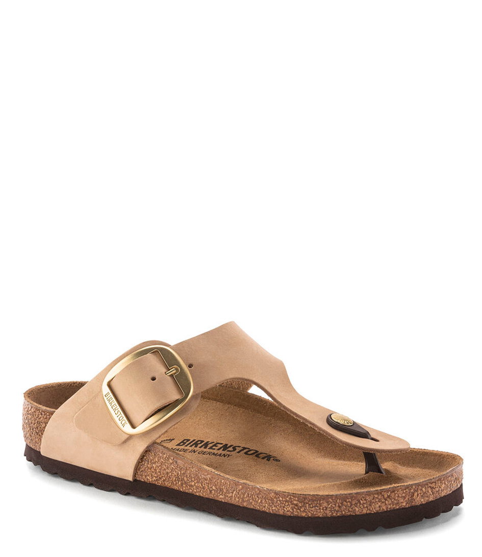 Gizeh Big Buckle Nubuck Leather Regular