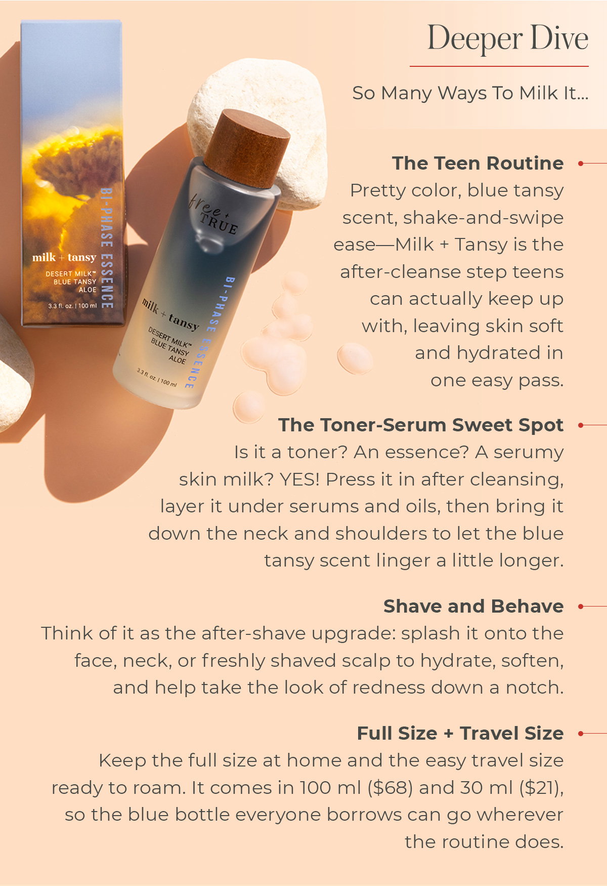 Deeper Dive | So Many Ways To Milk It…  