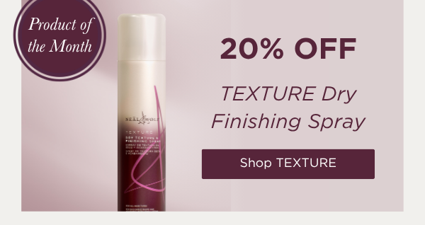 20% off TEXTURE Dry Finishing Spray