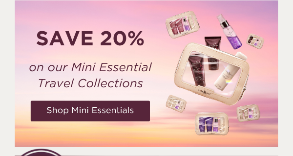Save 20% on our Mini Essential Travel Collections
