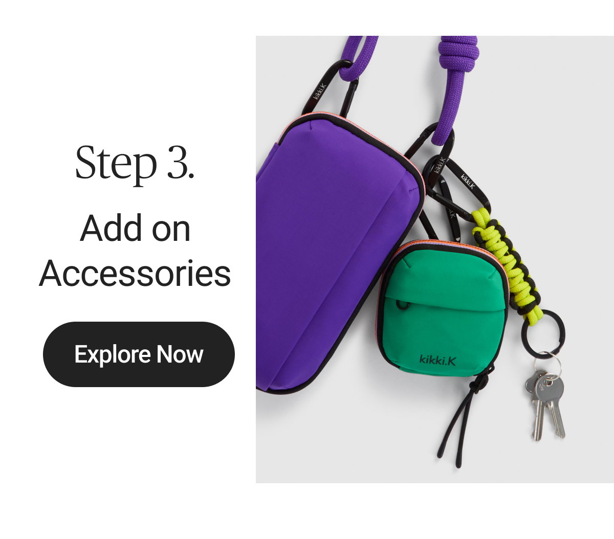 Mix, Match and Add TREK Accessories