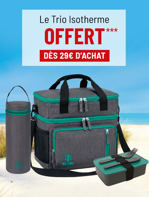 Le Trio Isotherme dès 29 euros d’achat***