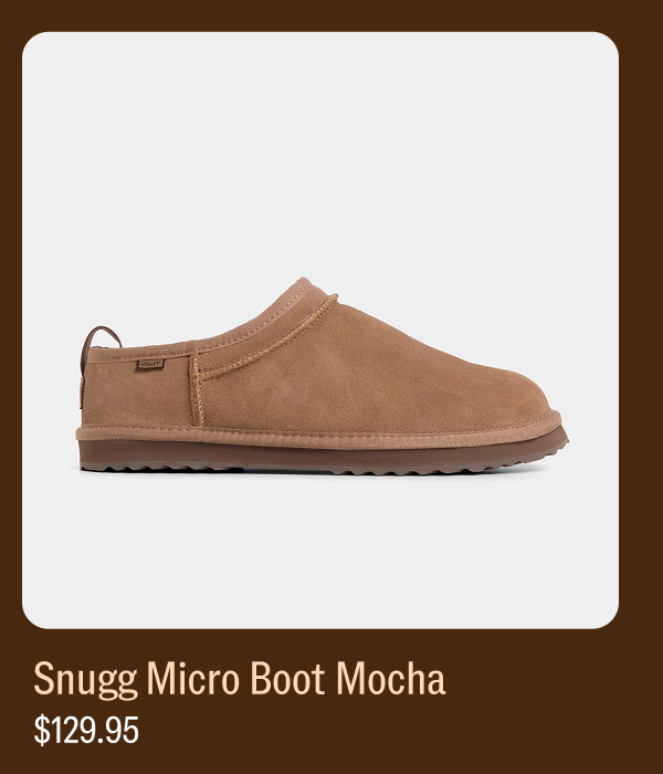 snugg micro boot mocha