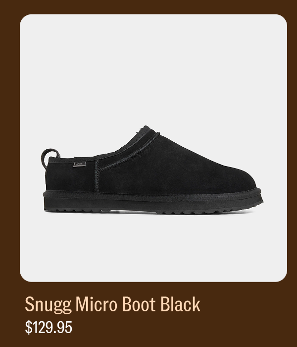 snugg micro boot black