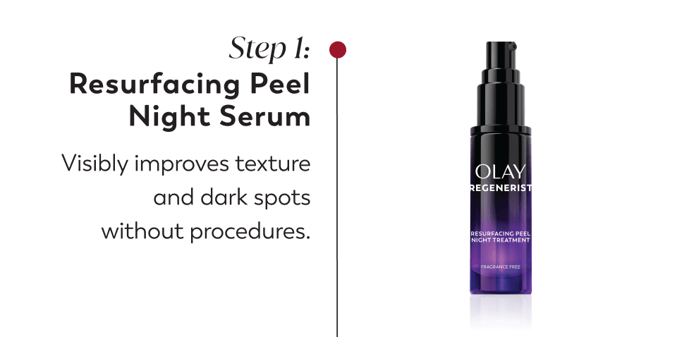 resurfacing peel night serum