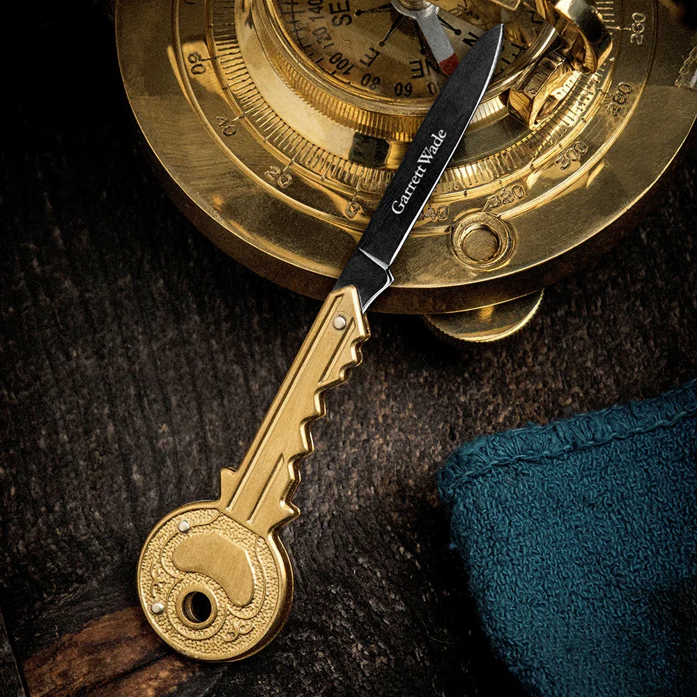Image of Key Knife with Black Titanium Blade