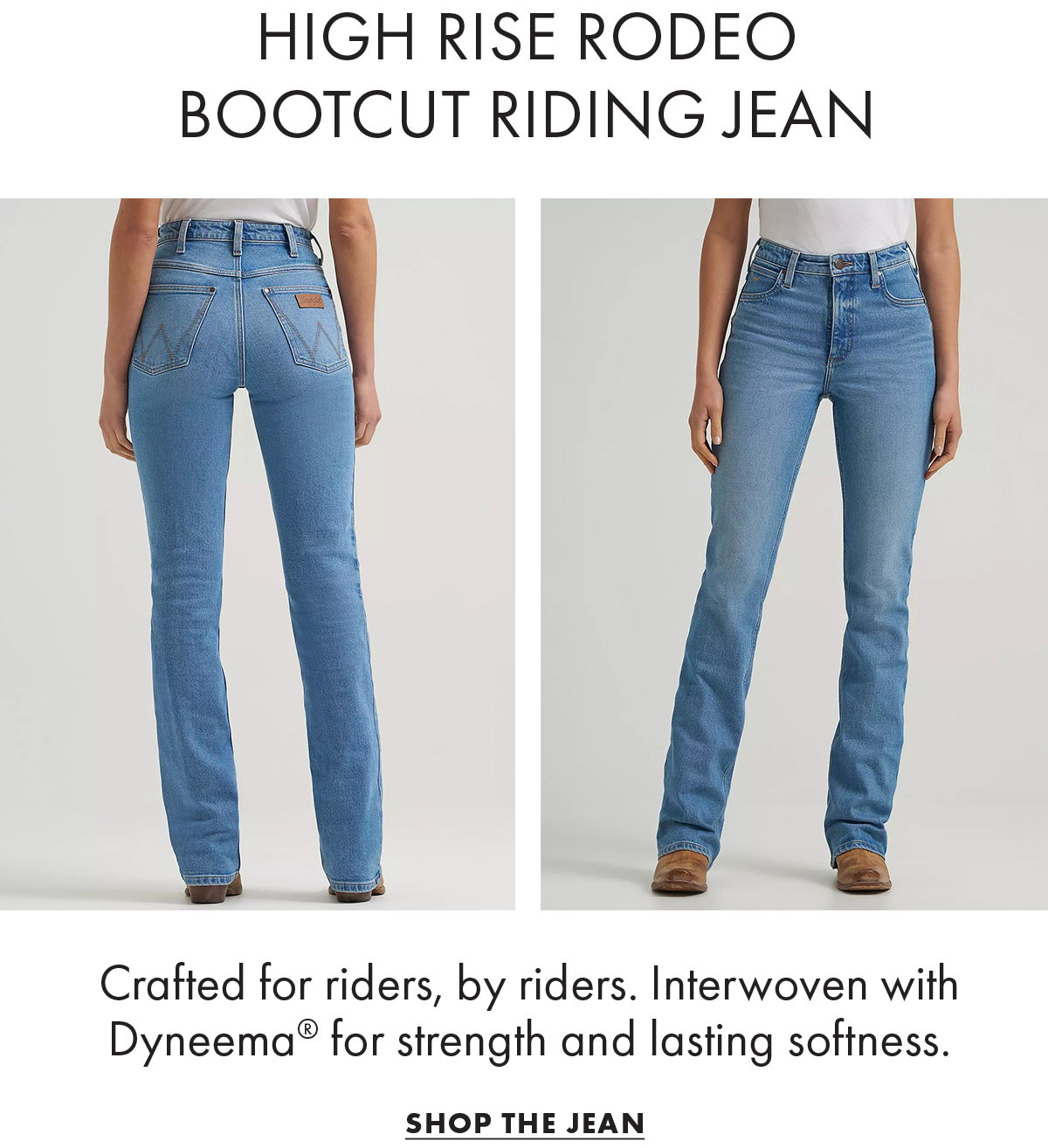 High Rise Rodeo Bootcut Riding Jean Shop The Jean