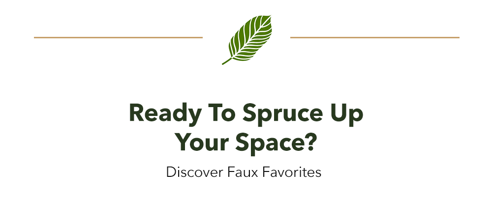 Ready To Spruce Up Your Space?