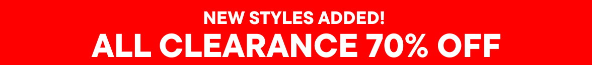 70% off Clearance