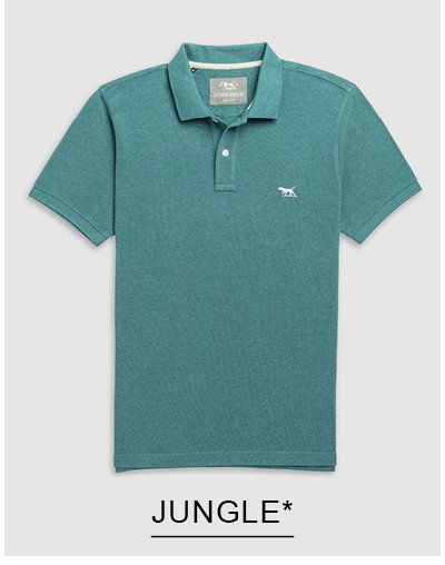Shop The Gunn Sports Fit Polo, Jungle online and instore at Rodd & Gunn