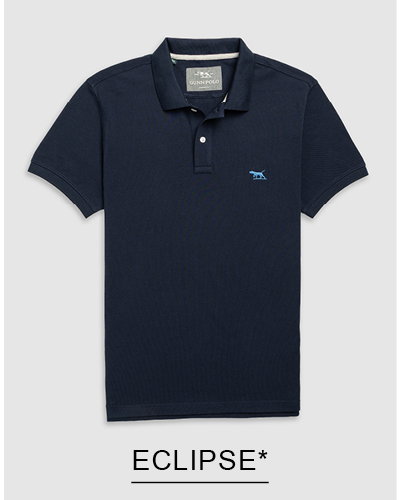 Shop The Gunn Sports Fit Polo, Eclipse online and instore at Rodd & Gunn