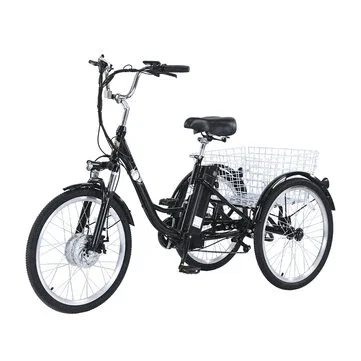 [EU DIRECT] GOGOBEST GF100 Electric Tricycle 36V 15AH Battery 250W Motor Recommended Top Speed 25KM/H 24inch 40-50KM Max Mileage 150KG Max Load Electric Tricycle