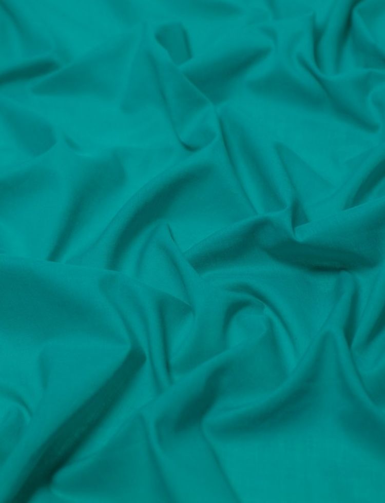 Minerva Core Range Cotton Voile Fabric Turquoise