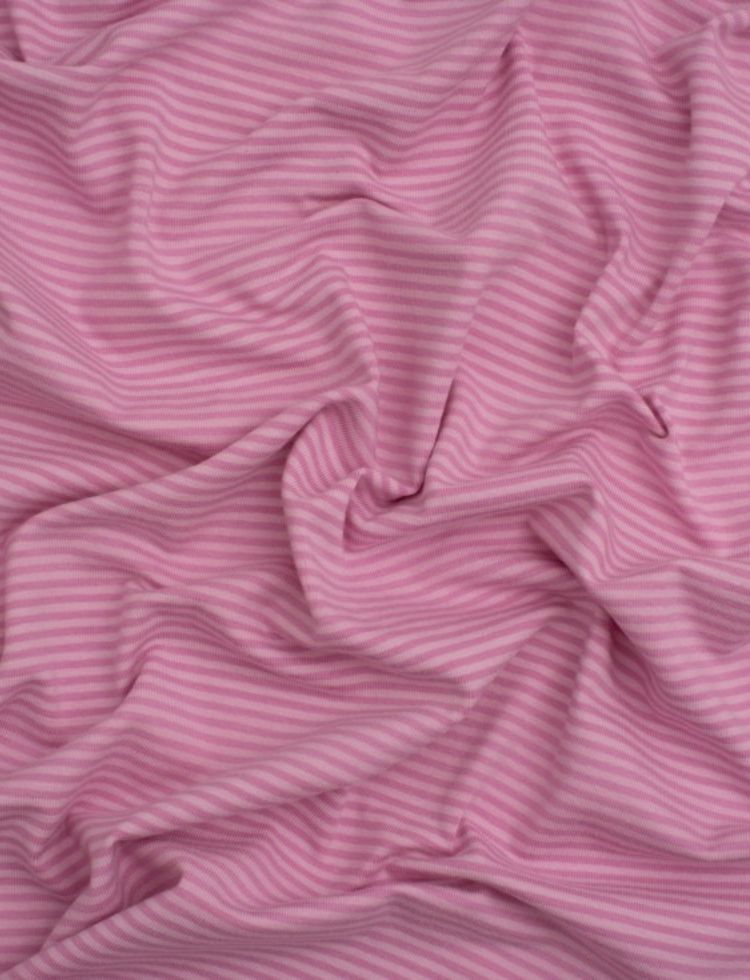 Minerva Core Range Cotton Jersey Stretch Knit Fabric Rose Pink