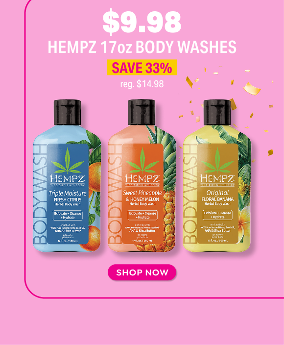 SHOP $9.98 HEMPZ BODY WASH