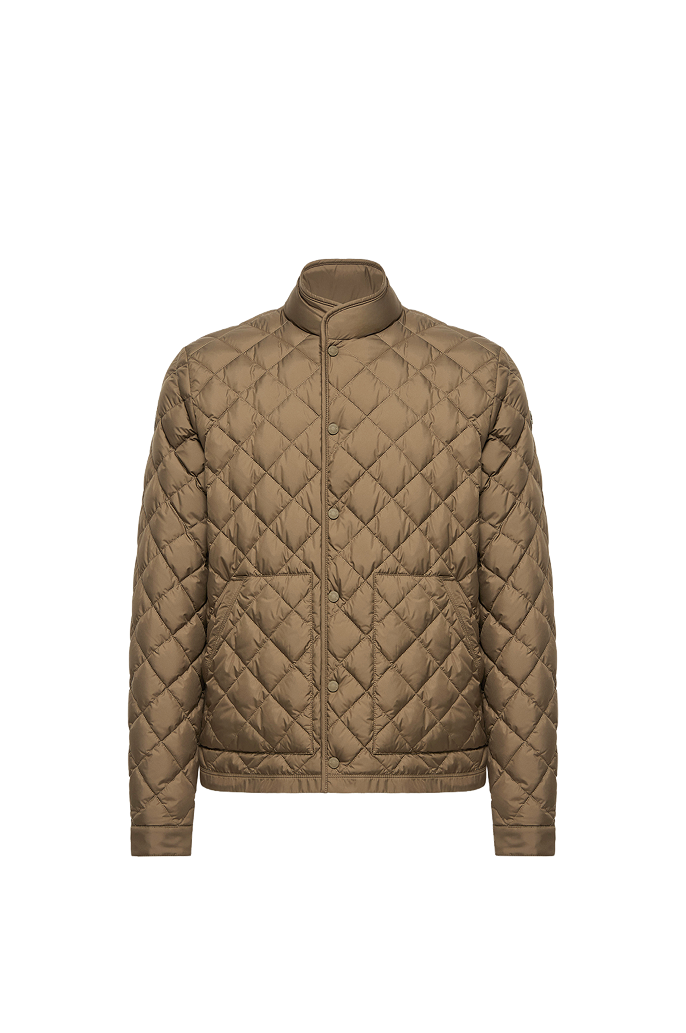 Oise Diamond Quilted Short Down Jacket