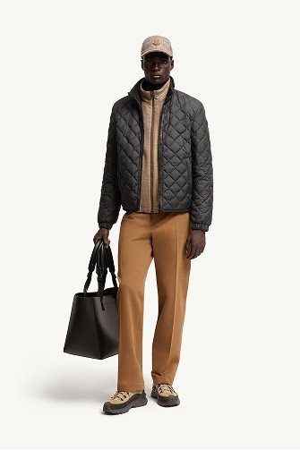 Delviane Reversible Diamond-Quilted Down Jacket