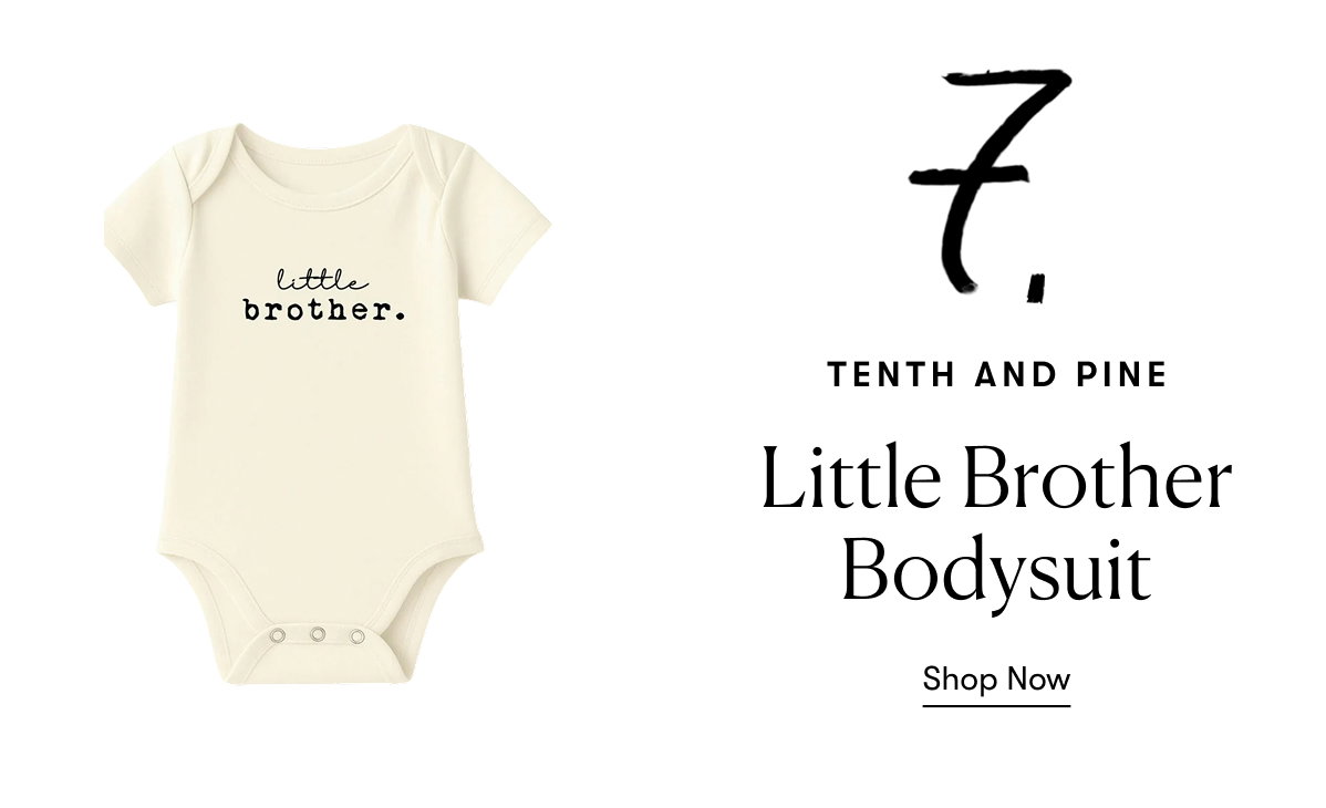 Tenth and Pine: Little Brother Bodysuit 