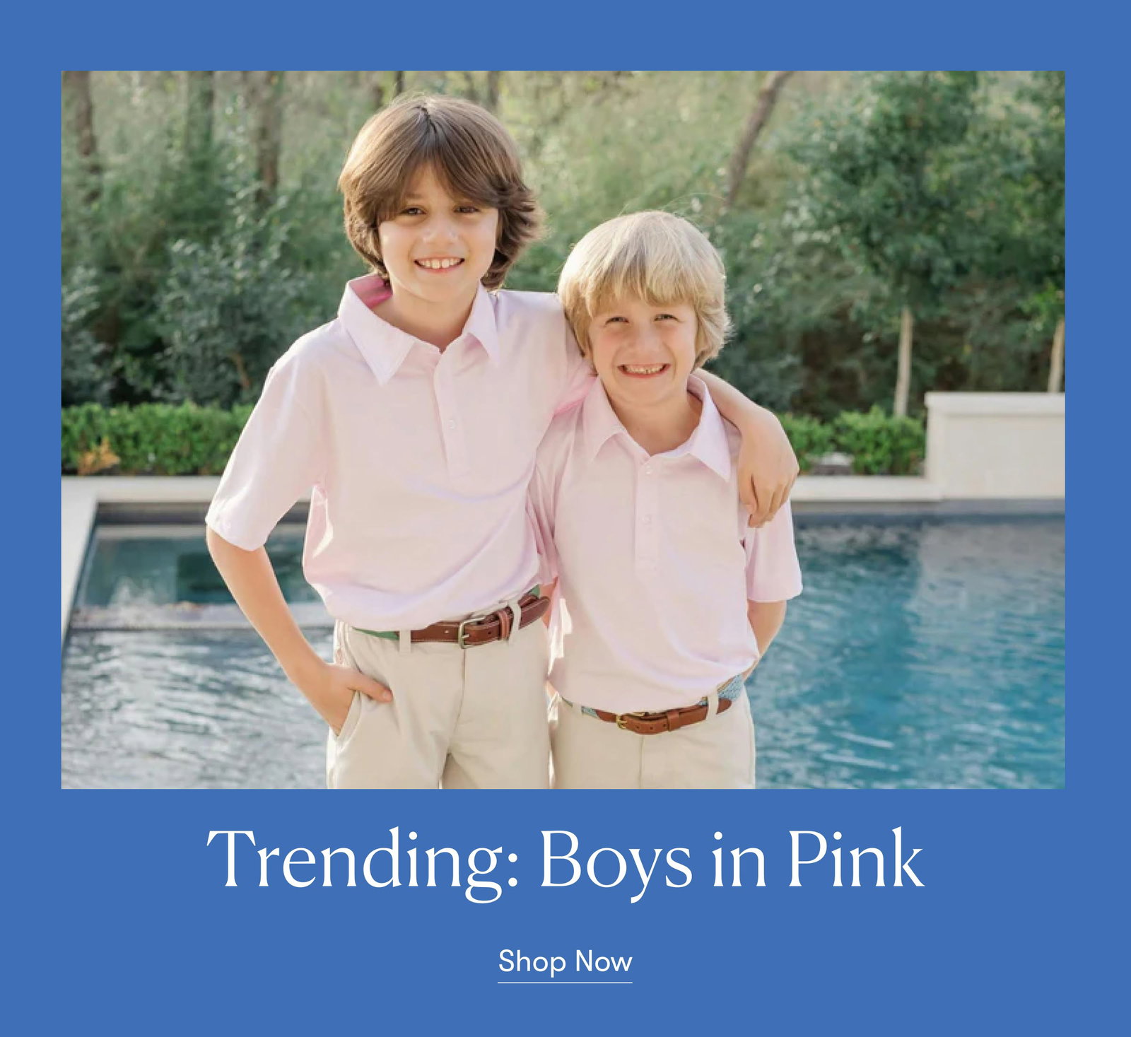 Trending: Boys in Pink