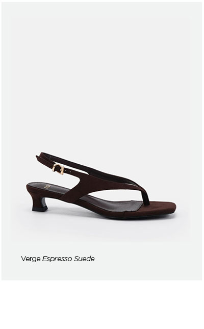 Verge Espresso Suede