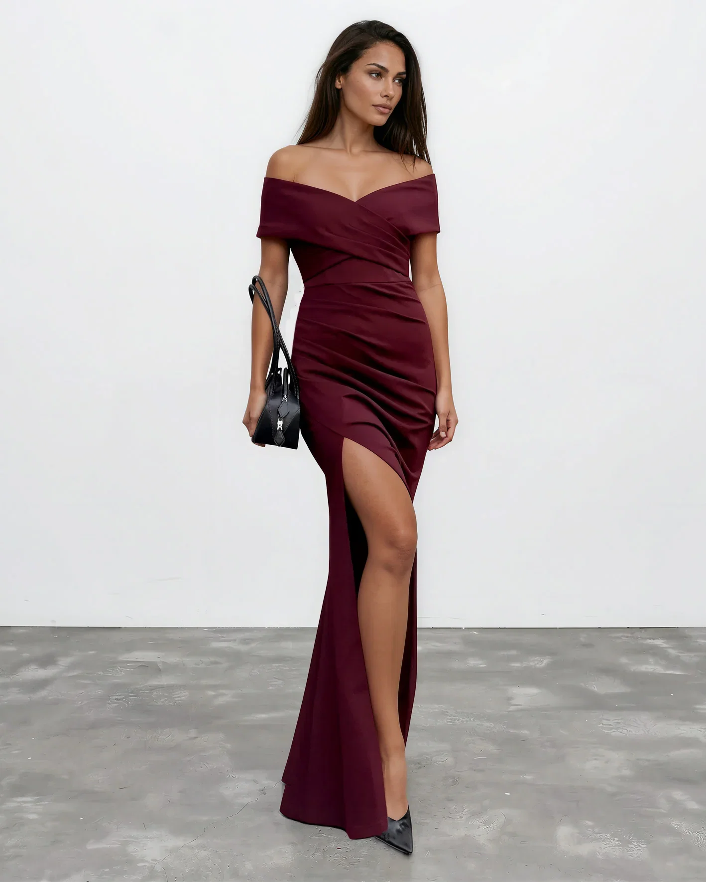 Image of Briana Maxi Dress - Mahogany
