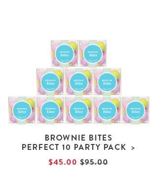  Brownie Bites Perfect 10 Party Pack
