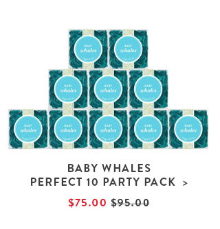 Baby Whales Perfect 10 Party Pack