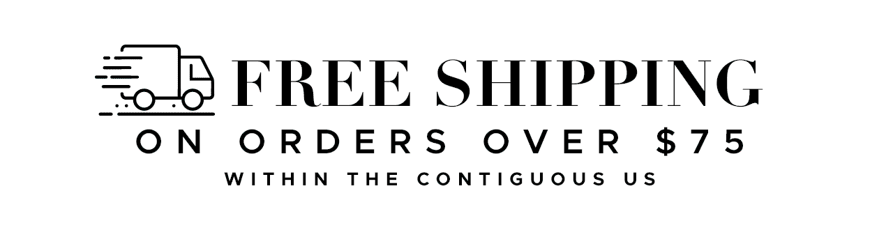 Free shipping on orders over $75.