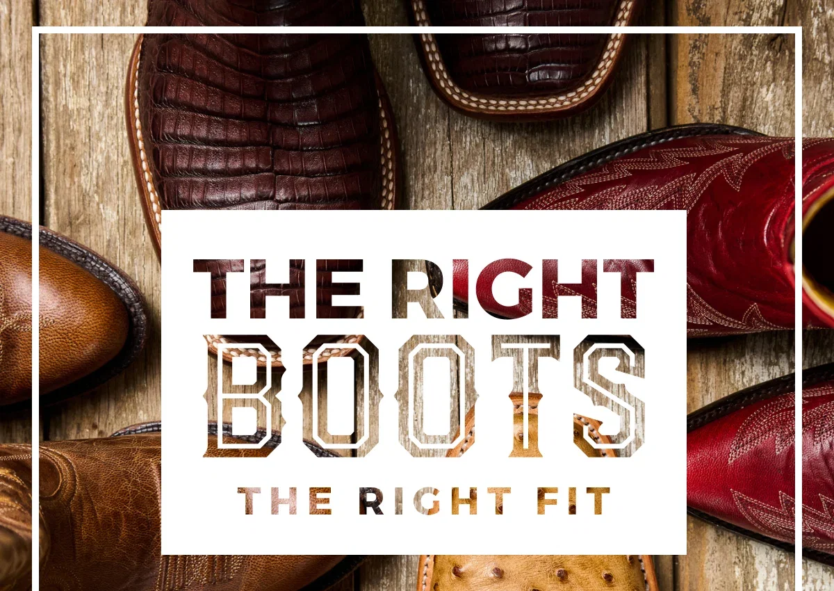 The Right Boots, The Right Fit | SHOP BOOTS 