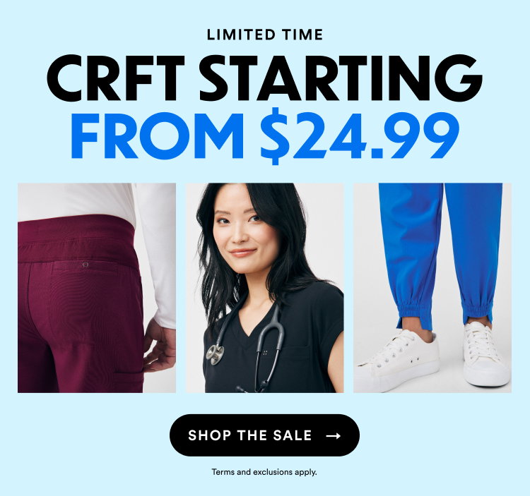 Limited Time | CRFT Starting From $24.99 | Shop The Sale