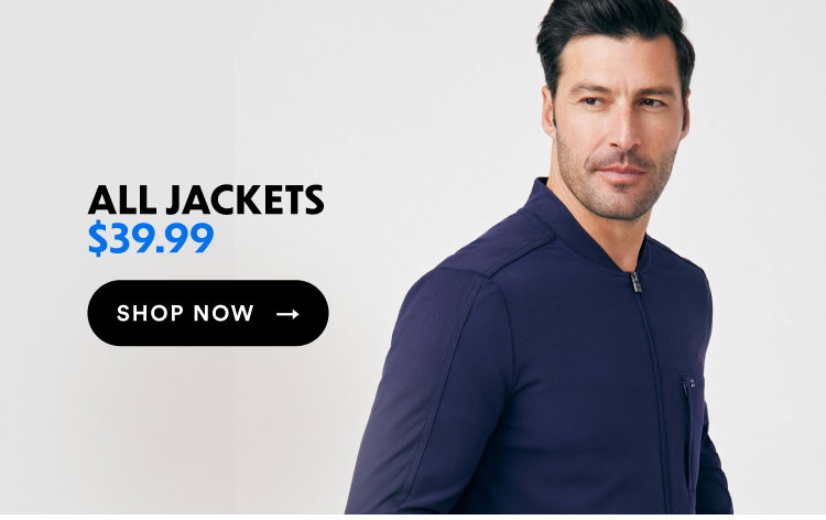 All Jackets $39.99 | Shop Now