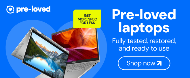 Pre-loved laptops