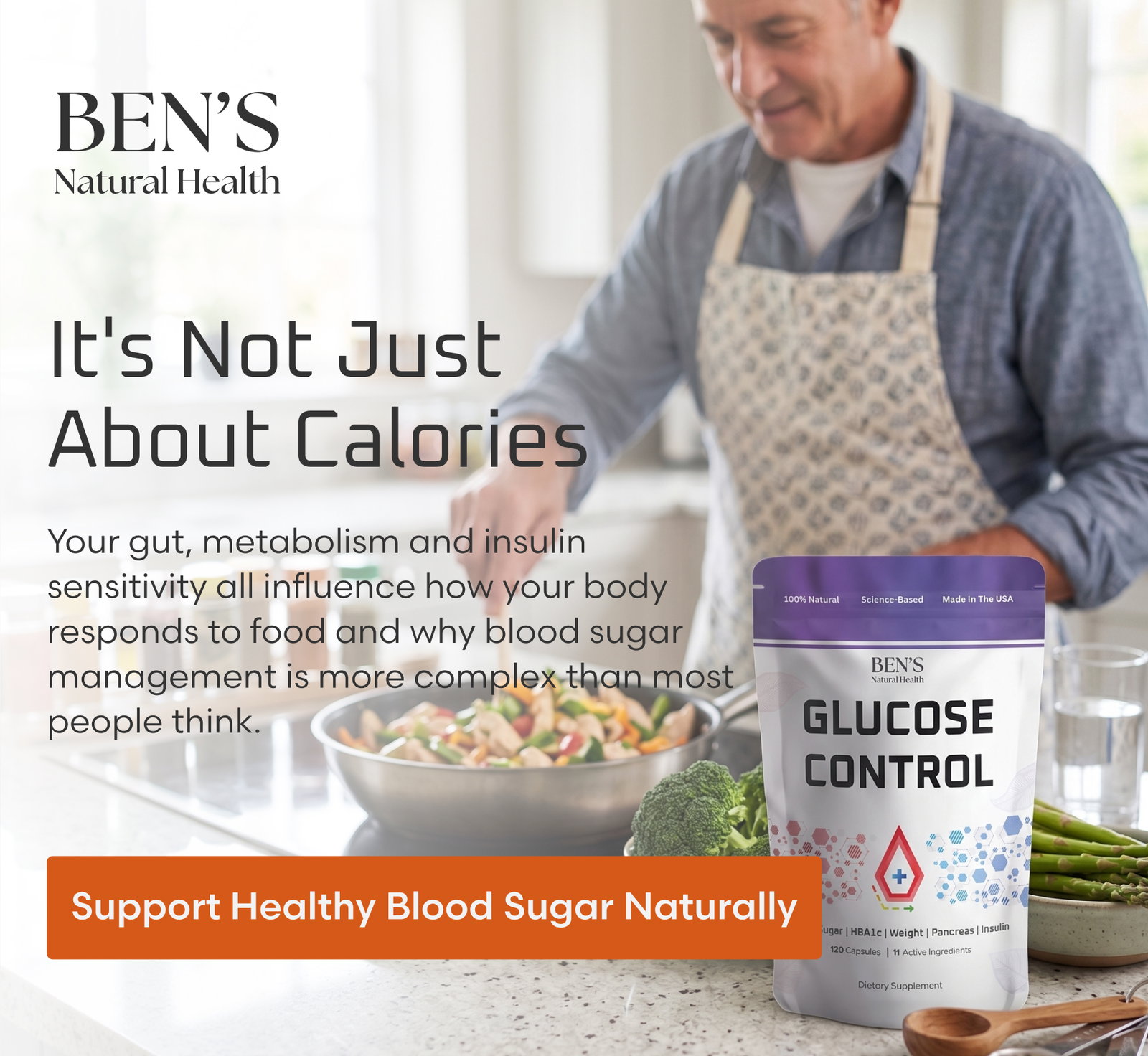 It's Not Just About Calories Your gut, metabolism and insulin sensitivity all influence how your body responds to food and why blood sugar management is more complex than most people think.