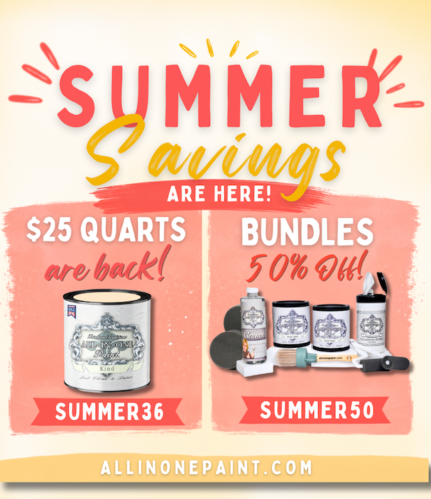 image of promo for $25 quarts with summer36 and 50% off project bundles with summer50