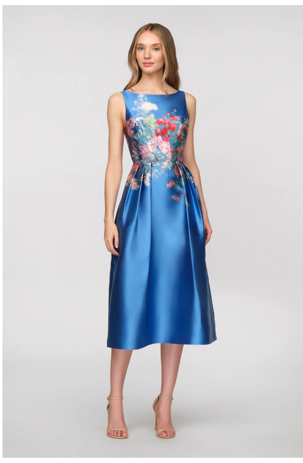 Dina Tea Length Dress