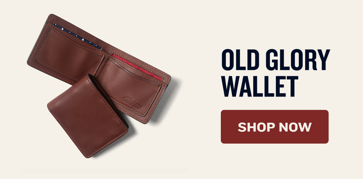 Back In Stock | Old Glory Wallet | SHOP NOW
