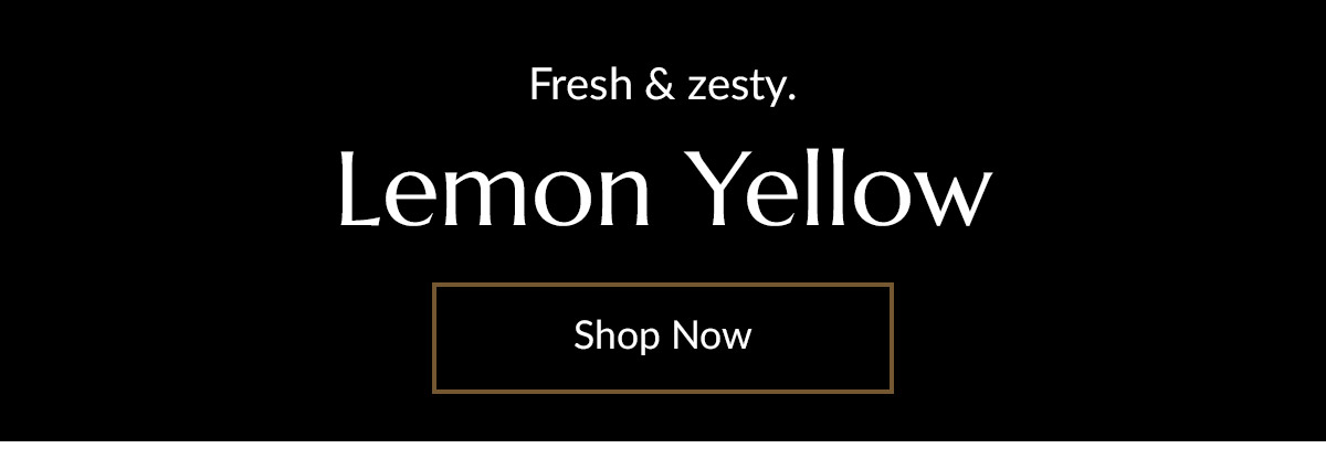 Let this citrus-infused hue bring a little bit of zest to your space