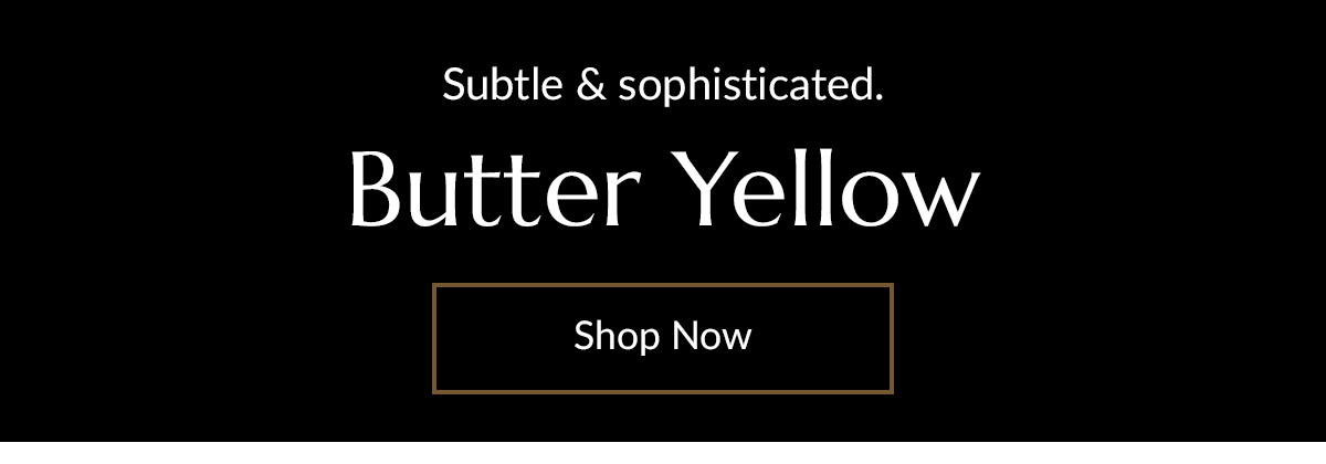 Butter yellow is still going strong
