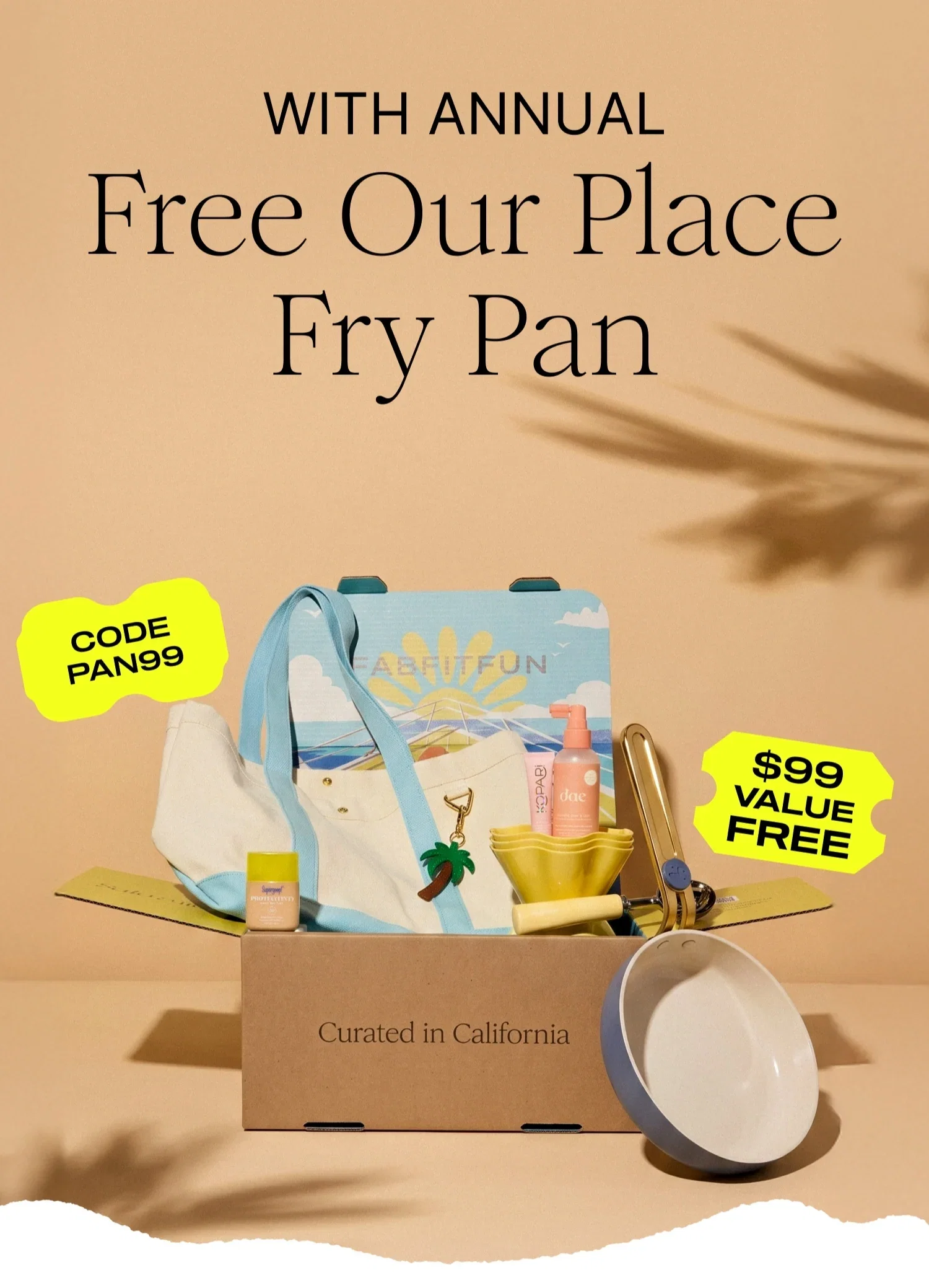 WITH ANNUAL | Free Our Place Fry Pan