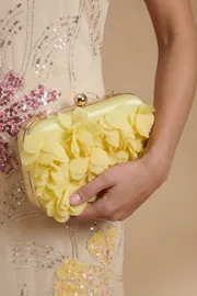 Pippa Petal Detail Clutch Bag
